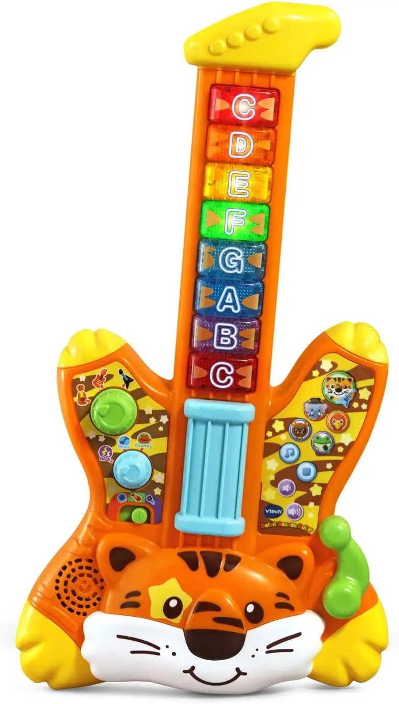 Интерактивная музыкальная игрушка-гитара Orange Tiger Rock для детей со светом и звуком
Интерактивная музыкальная игрушка-гитара Orange Tiger Rock для детей со светом и звуком