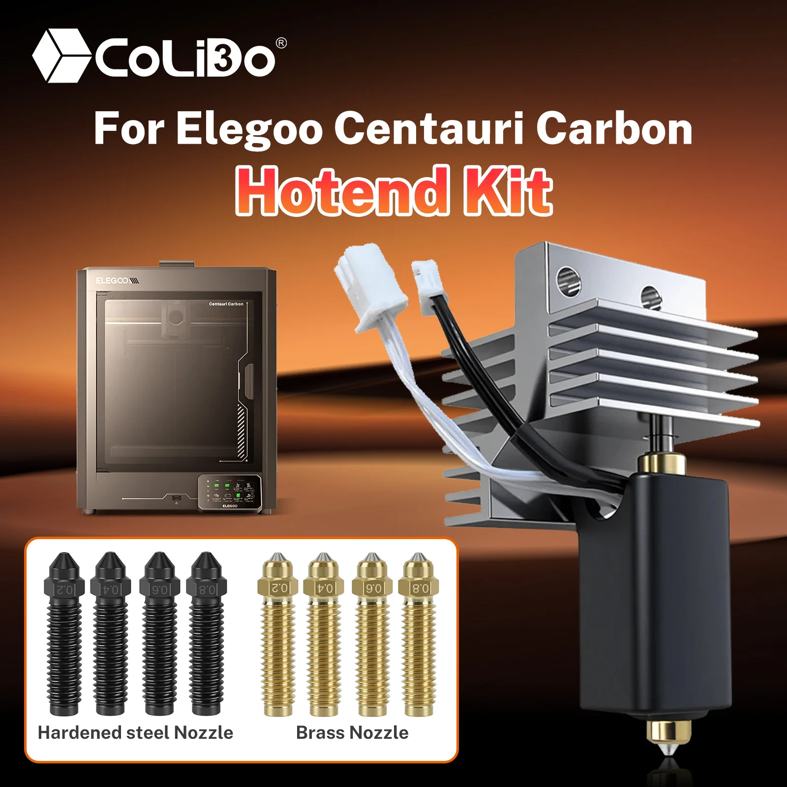 Обновление для Elegoo Centauri Carbon Hotend, комплект Centauri Carbon, экструдер в сборе, насадка Centauri, термистор, нагрев, высокое качество
Обновление для Elegoo Centauri Carbon Hotend, комплект Centauri Carbon, экструдер в сборе, насадка Centauri, термистор, нагрев, высокое качество