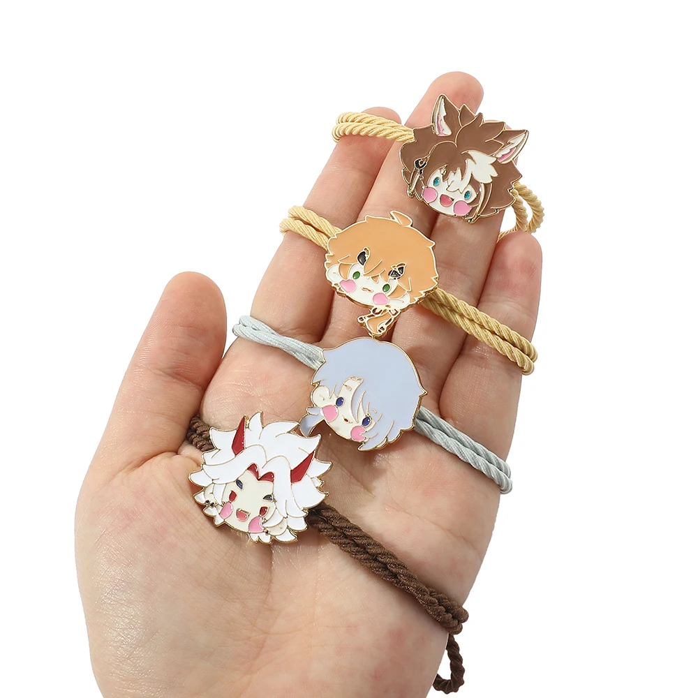 Genshin Impact Hair Rope Cute Cartoon Hair Accessories for Girl Elastic Hair Bands Cosplay Tartaglia Kamisato Ayato Hair Props
Genshin Impact Hair Rope Cute Cartoon Hair Accessories for Girl Elastic Hair Bands Cosplay Tartaglia Kamisato Ayato Hair Props