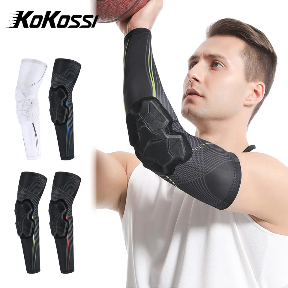 KoKossi 1 PCS Elbow Pads Arm Compression Sleeves Basketball Shooter Sleeves Padded Elbow Breathable Sports Collision Avoidance
KoKossi 1 PCS Elbow Pads Arm Compression Sleeves Basketball Shooter Sleeves Padded Elbow Breathable Sports Collision Avoidance