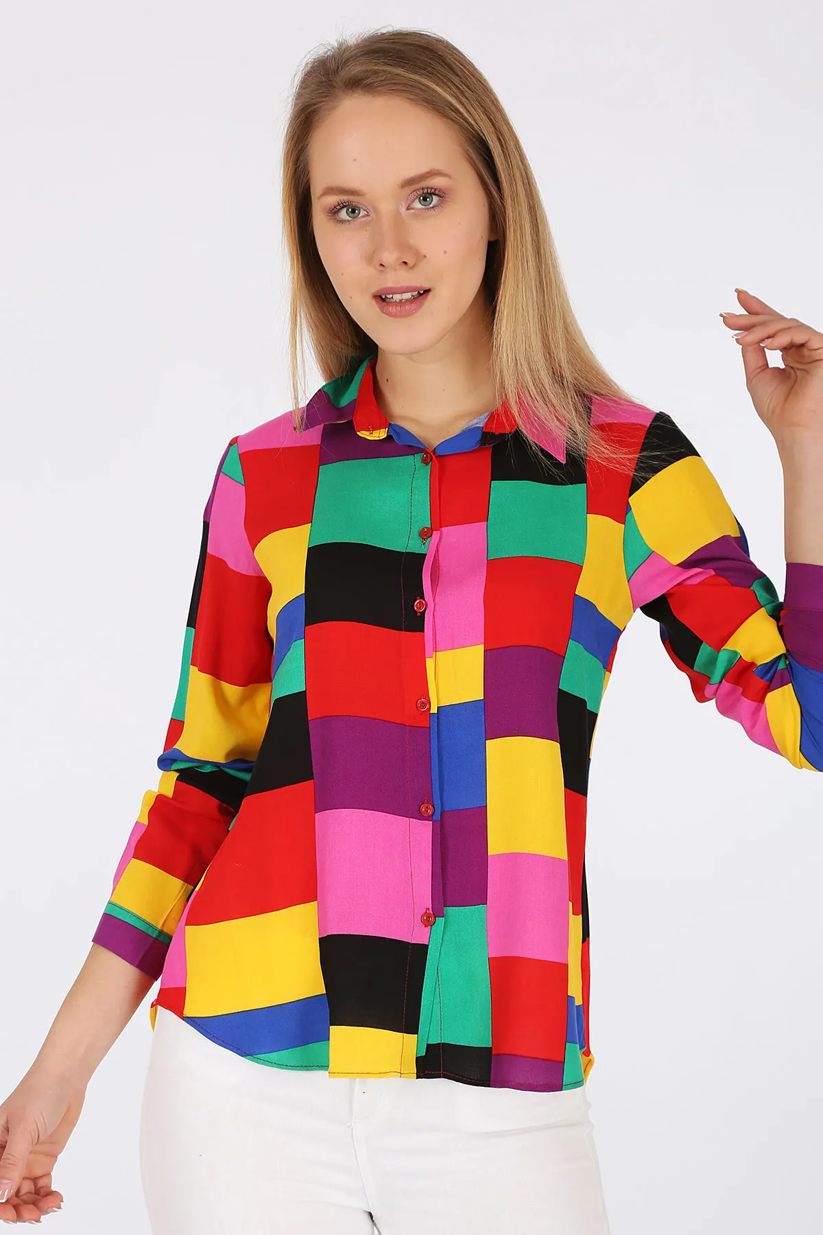 Plaid Pattern Shirt 2021 Spring autumn women's shirt blouse street shirt new simple office lady long sleeve blouse
Plaid Pattern Shirt 2021 Spring autumn women's shirt blouse street shirt new simple office lady long sleeve blouse