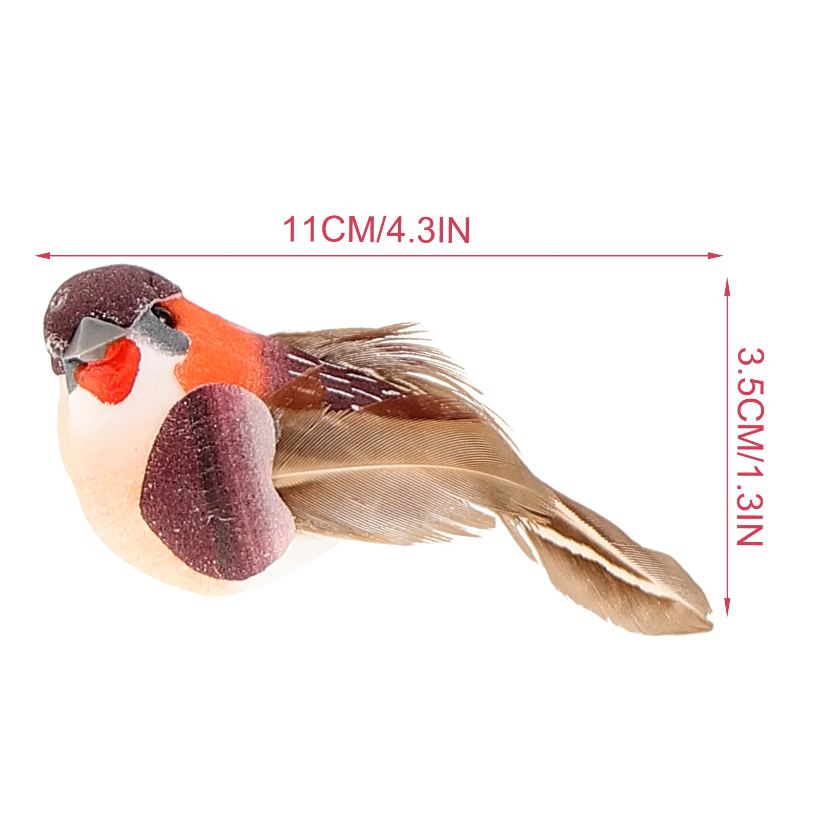 12Pcs Realistic Artificial Birds Fake Feathered Birds Lively Garden Decoration Bird Decorations Simulation Bird Ornaments 
12Pcs Realistic Artificial Birds Fake Feathered Birds Lively Garden Decoration Bird Decorations Simulation Bird Ornaments
