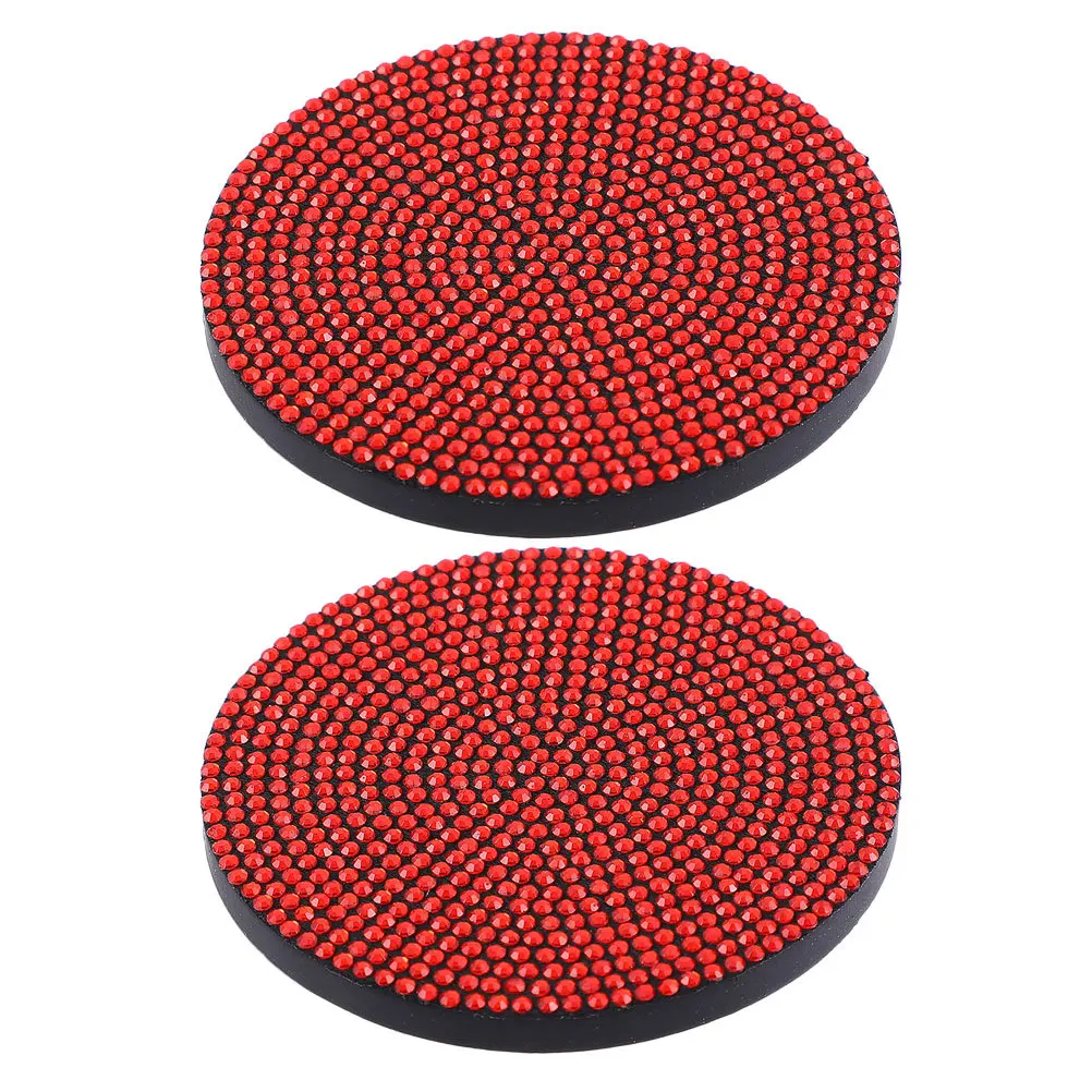 2pcs Anti-Slip Cup Coasters Car Cup Holder Pads Pvc Heat-Resistant Glitter Coasters For Car Vehicle Office Home Use
2pcs Anti-Slip Cup Coasters Car Cup Holder Pads Pvc Heat-Resistant Glitter Coasters For Car Vehicle Office Home Use
