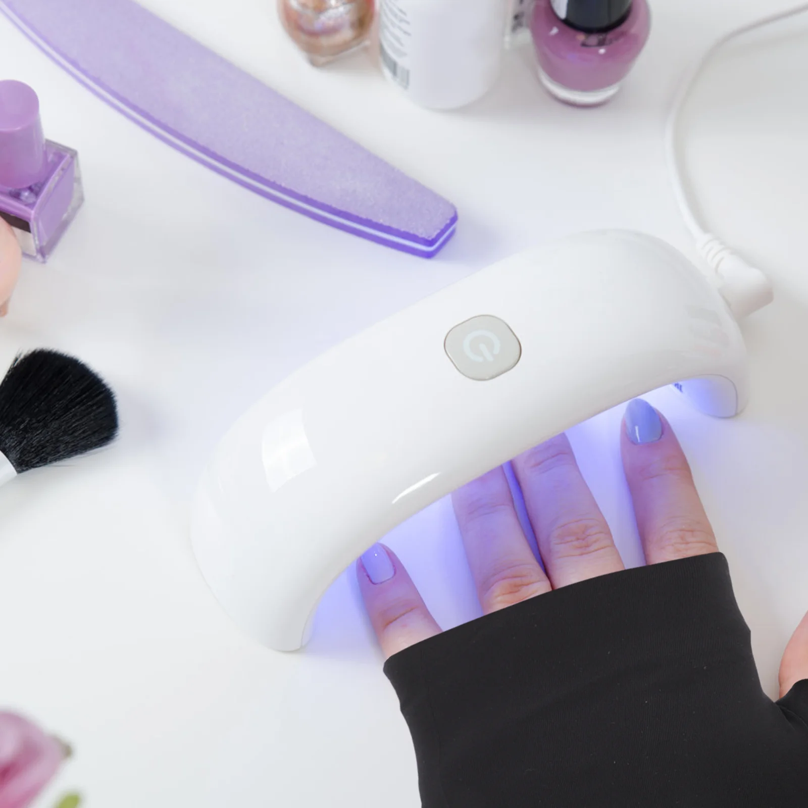 1Pair Uv Protection Manicure Gloves Lightweight Breathable Hand Skin Protective Gloves for Nail Art Salon Home Use
1Pair Uv Protection Manicure Gloves Lightweight Breathable Hand Skin Protective Gloves for Nail Art Salon Home Use