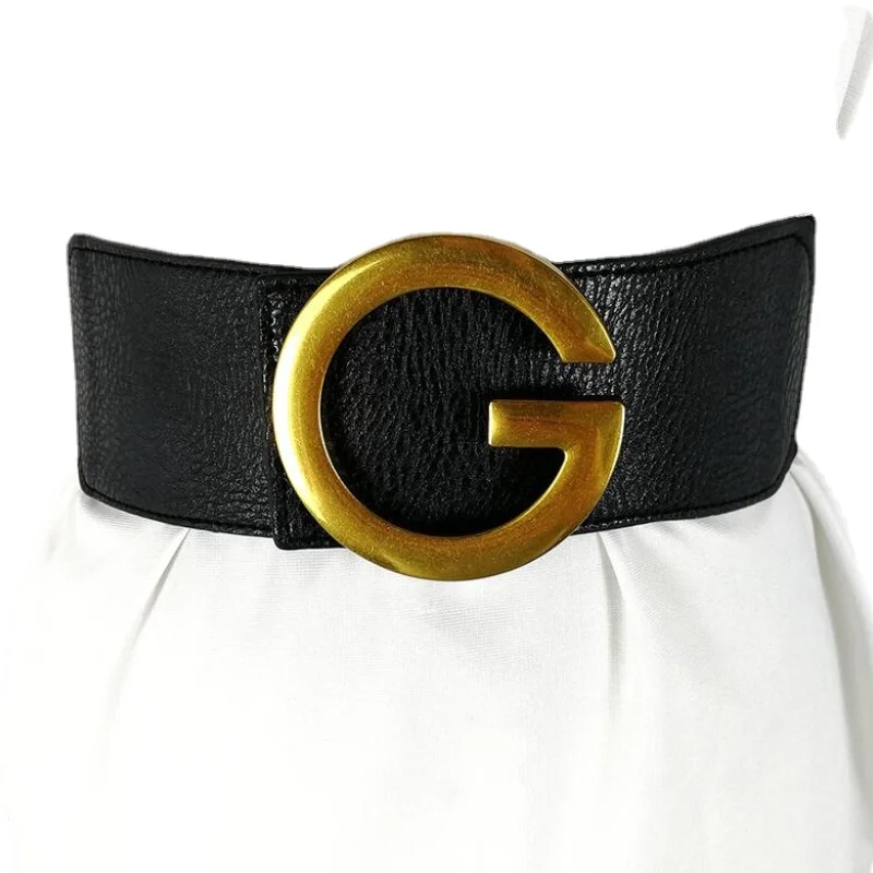 Designer Belts Women's High Quality G Waist Seal Fashion Waist Waist Belt Elastic Dress cinturon women elastic cummerbunds Belt
Designer Belts Women's High Quality G Waist Seal Fashion Waist Waist Belt Elastic Dress cinturon women elastic cummerbunds Belt