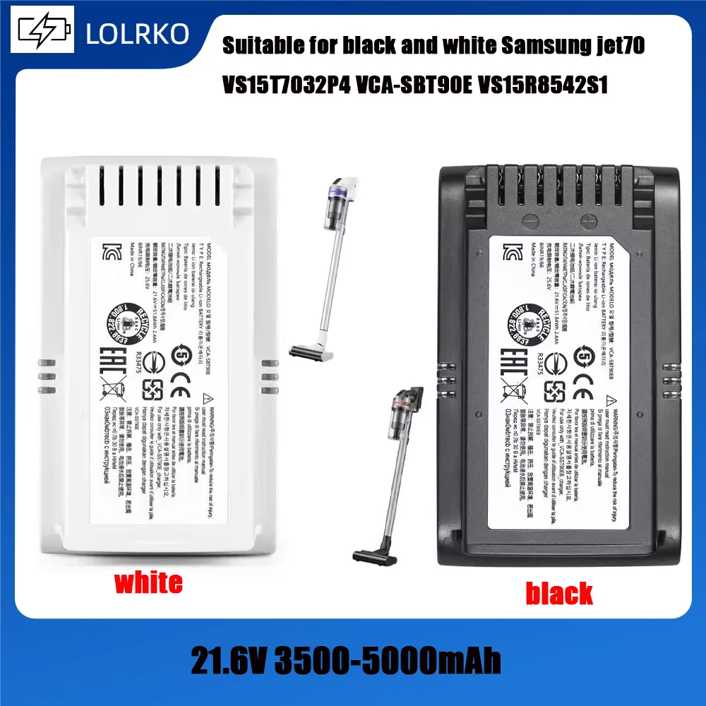 For samsung white black jet70 Dust collector battery VS15T7032P4 VCA-SBT90E,Jet90E pet,Jet70 turbo,Jet70 Pro,Jet70 complete
For samsung white black jet70 Dust collector battery VS15T7032P4 VCA-SBT90E,Jet90E pet,Jet70 turbo,Jet70 Pro,Jet70 complete