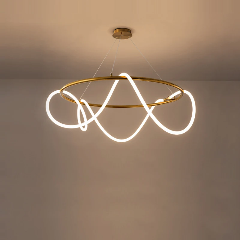 Dimmable LED Golden Silver Minimalism Designer Hanging Lamps Suspension Luminaire Lampen Pendant Light For Dinning Room
Dimmable LED Golden Silver Minimalism Designer Hanging Lamps Suspension Luminaire Lampen Pendant Light For Dinning Room
