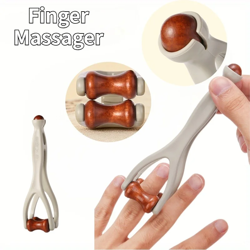 Finger Massager Solid Wood Finger Massage Roller Joint Massage Roller Acupoint Meridian 360 Roller Finger Massager Promote Blood
Finger Massager Solid Wood Finger Massage Roller Joint Massage Roller Acupoint Meridian 360 Roller Finger Massager Promote Blood