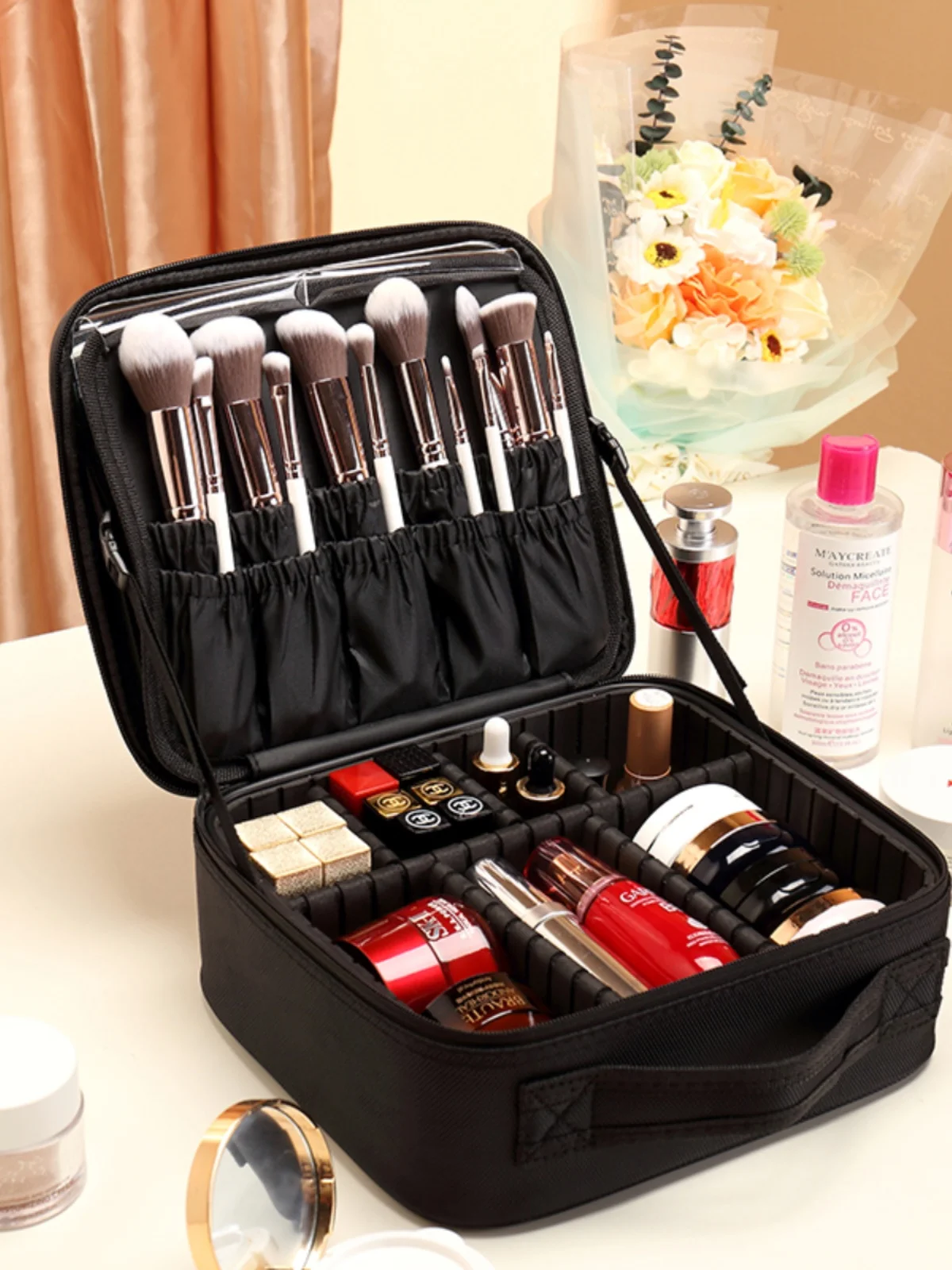 Large Capaci Waterproof PU Leather eup Bag Women's Handheld Embroidery Storage Bag Cosmetic Case Cact Organizer
Large Capaci Waterproof PU Leather eup Bag Women's Handheld Embroidery Storage Bag Cosmetic Case Cact Organizer