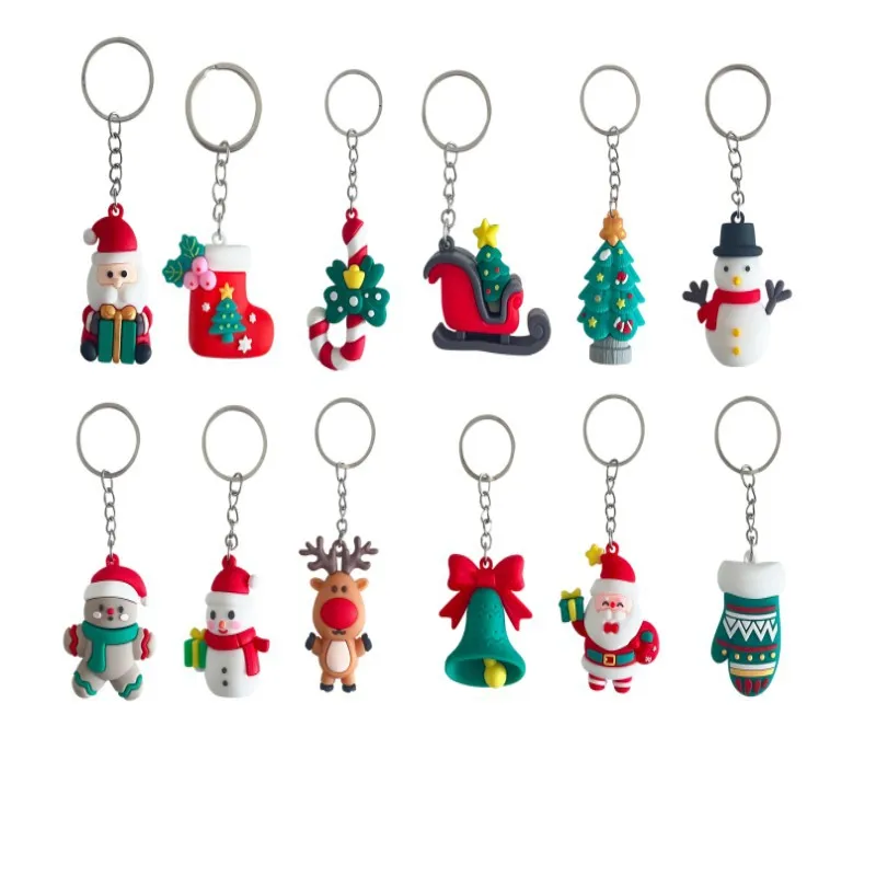 【12 Count Christmas Keychain Set】Santa Snowman Key Rings, Holiday Bag Charms for Christmas Gifts, Party Favors, Tree Decorations
【12 Count Christmas Keychain Set】Santa Snowman Key Rings, Holiday Bag Charms for Christmas Gifts, Party Favors, Tree Decorations