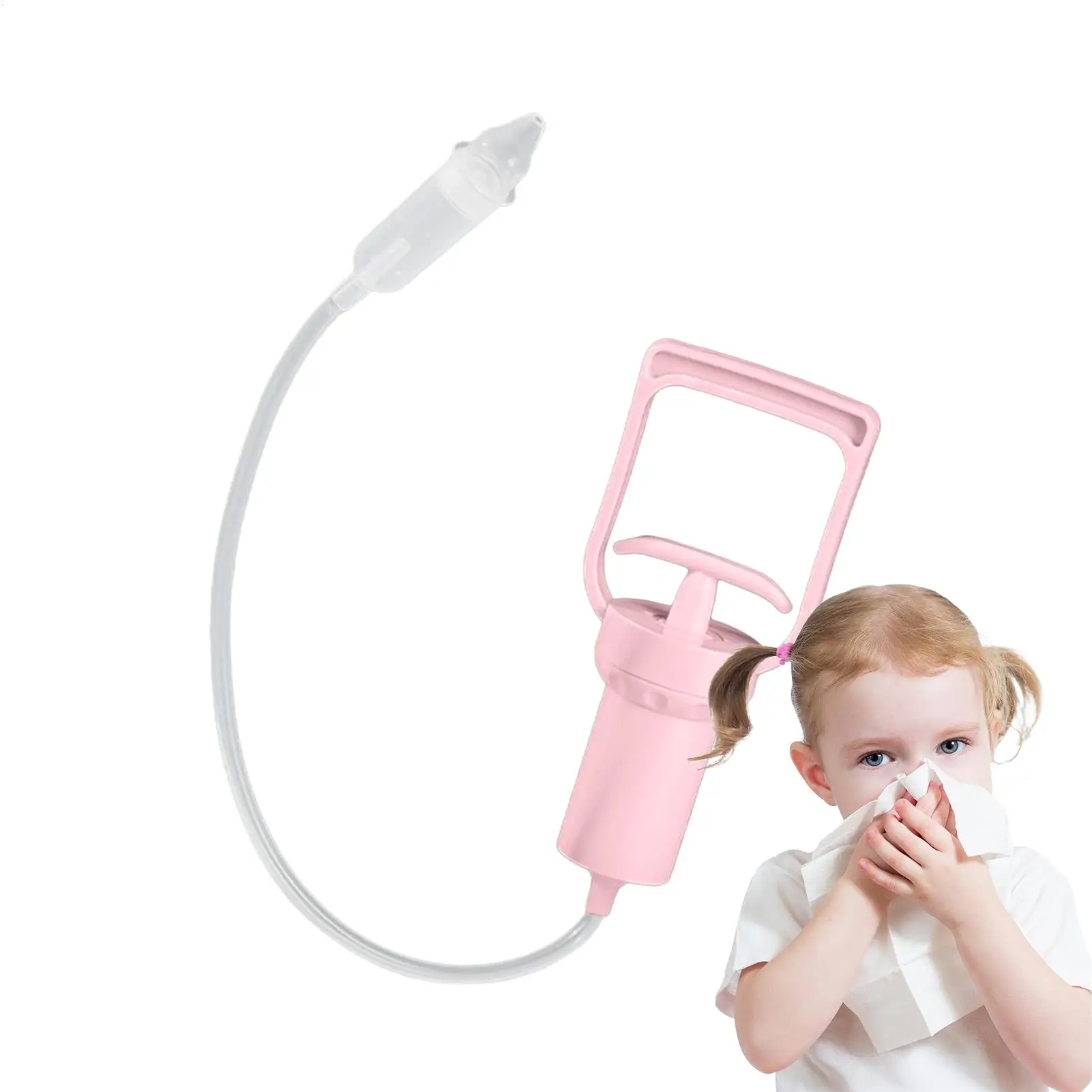 Baby Nasal Aspirator Powerful Hand Pump Safe Comfortable Nose Cleaner For Newborns Toddlers Kids Congestion Relief Mucus Remover
Baby Nasal Aspirator Powerful Hand Pump Safe Comfortable Nose Cleaner For Newborns Toddlers Kids Congestion Relief Mucus Remover