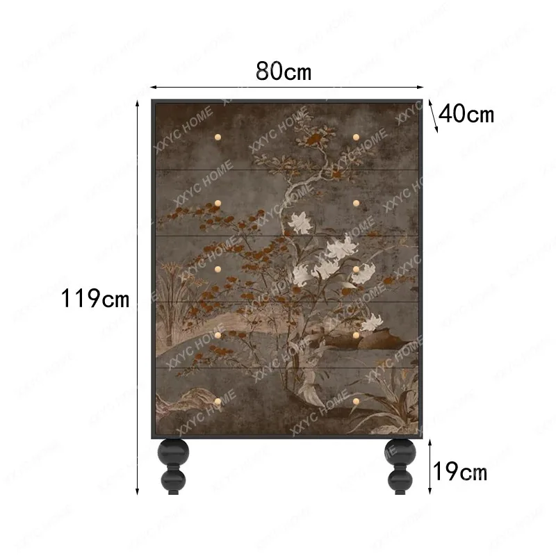 DV New Chinese-style chest of drawers integrated decorative cabinet retro entrance storage cabinet
DV New Chinese-style chest of drawers integrated decorative cabinet retro entrance storage cabinet