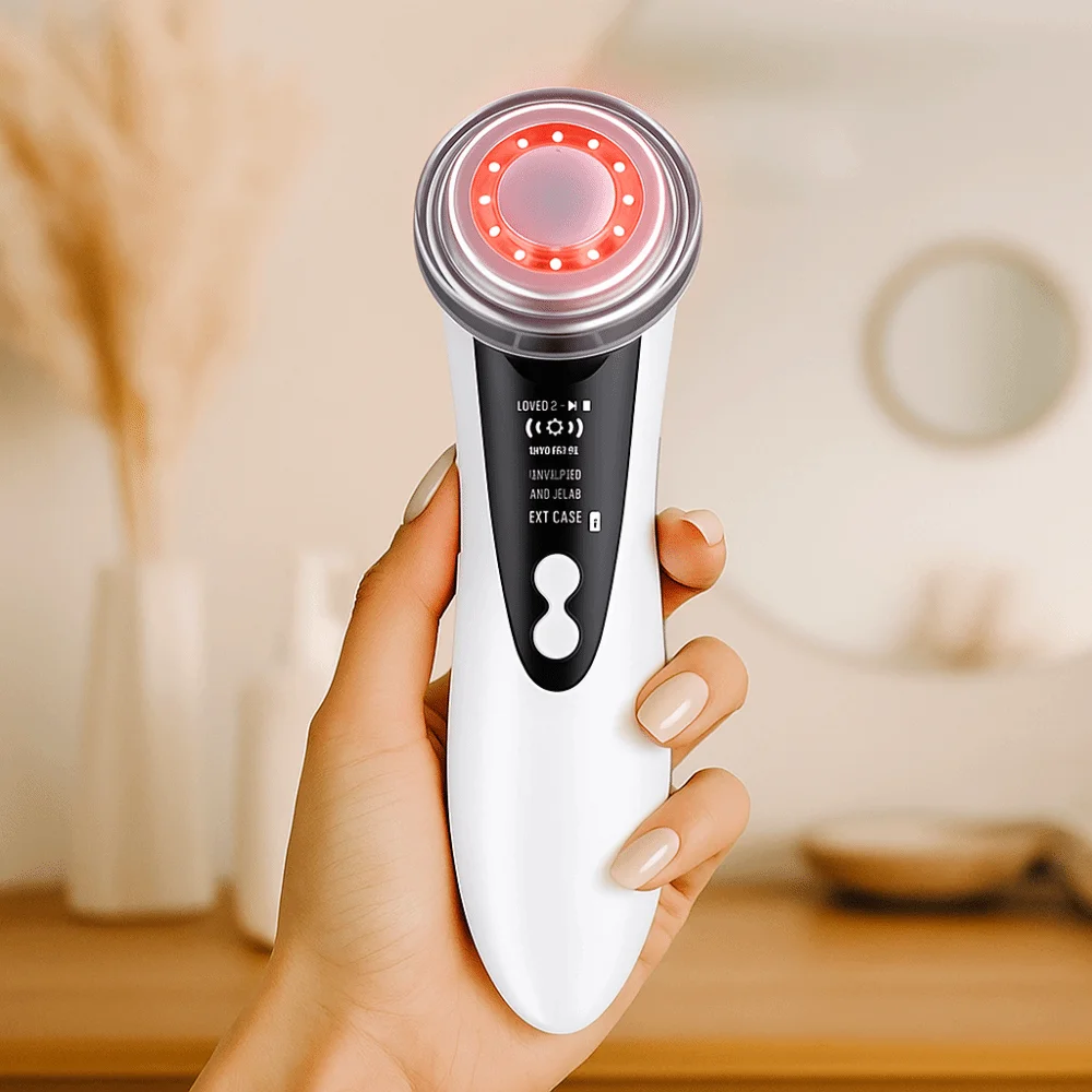 Multifunctional Facial Massager 3 Adjustable Levels EMS Micro-Current Skin Care Massager Vibrating Clean Face
Multifunctional Facial Massager 3 Adjustable Levels EMS Micro-Current Skin Care Massager Vibrating Clean Face
