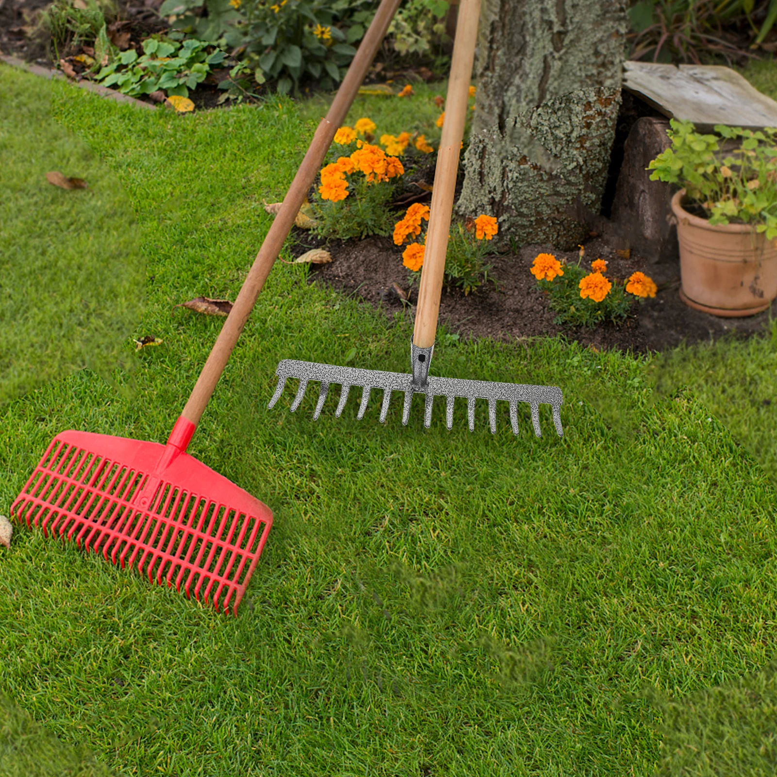 14 Teeth Soil Scarifier Garden Rake Durable Metal Hand Tool for Yard Cleaning Lawn Landscaping Replaceable Pcs
14 Teeth Soil Scarifier Garden Rake Durable Metal Hand Tool for Yard Cleaning Lawn Landscaping Replaceable Pcs