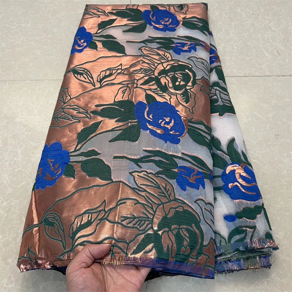 2025 African Nigerian Tulle Lace Fabric Organza Embroidery High Quality Brocade Jacquard 5Yard for Party Gown Dress YXZ156
2025 African Nigerian Tulle Lace Fabric Organza Embroidery High Quality Brocade Jacquard 5Yard for Party Gown Dress YXZ156