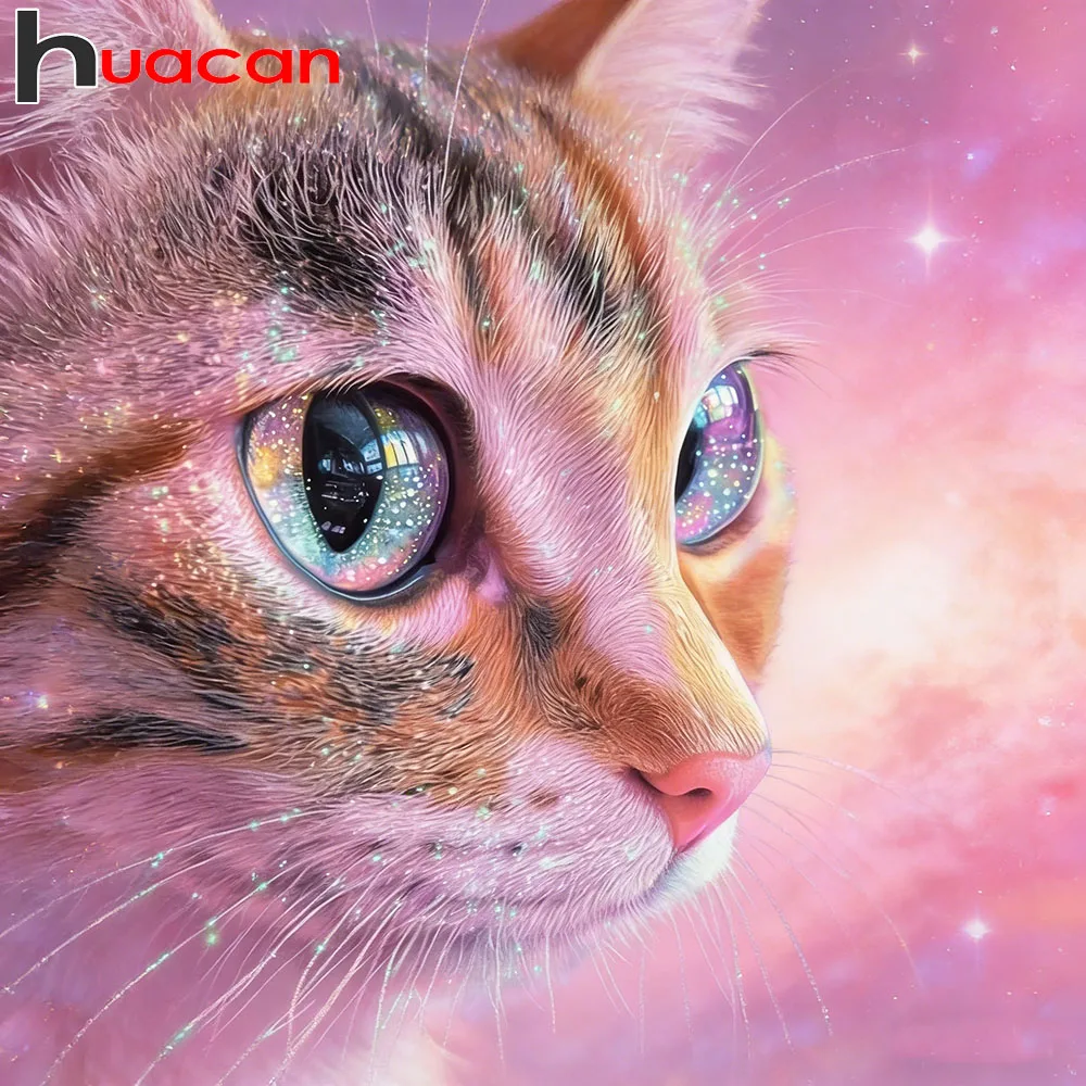 Huacan полная квадратная круглая дрель алмазная живопись кошка Алмазная вышивка животное полный комплект украшение дома
Huacan полная квадратная круглая дрель алмазная живопись кошка Алмазная вышивка животное полный комплект украшение дома