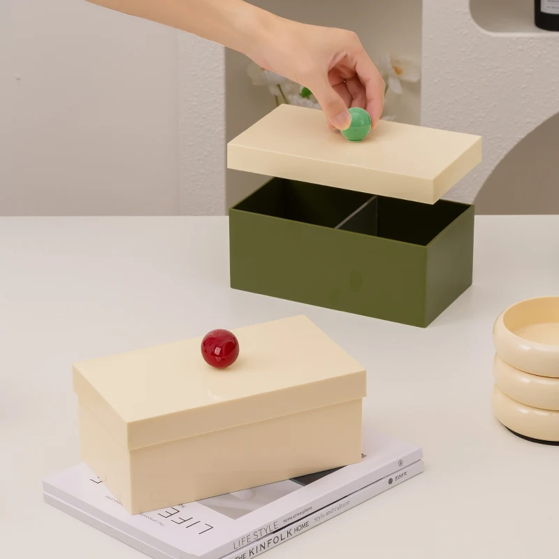 【EpeiusHome】 Storage Box Cosmetics Makeup Remover Cotton Swab Sundries Desktop Finishing Dressing Table with Dust-proof Cover
【EpeiusHome】 Storage Box Cosmetics Makeup Remover Cotton Swab Sundries Desktop Finishing Dressing Table with Dust-proof Cover