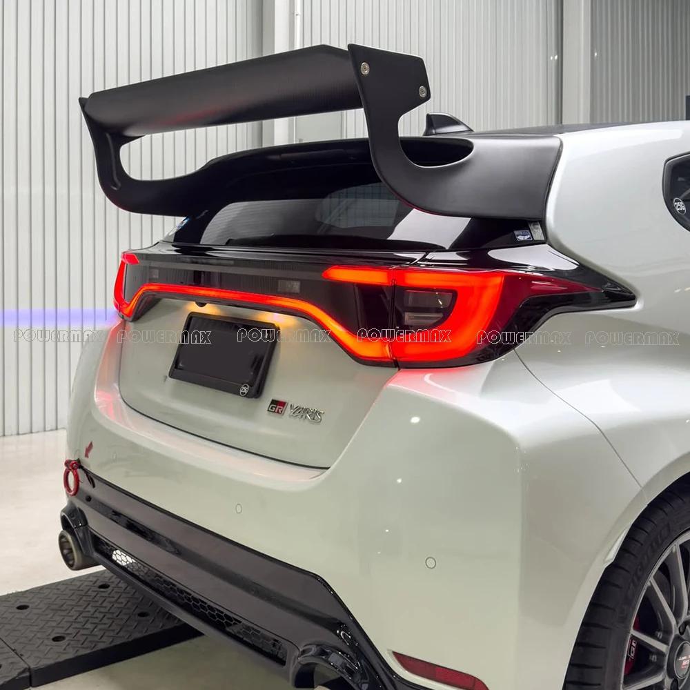 Matte Carbon Fiber FG Type Rear Wing for GR YARIS GXPA16 Rear Roof Spoiler Exterior Trim
Matte Carbon Fiber FG Type Rear Wing for GR YARIS GXPA16 Rear Roof Spoiler Exterior Trim