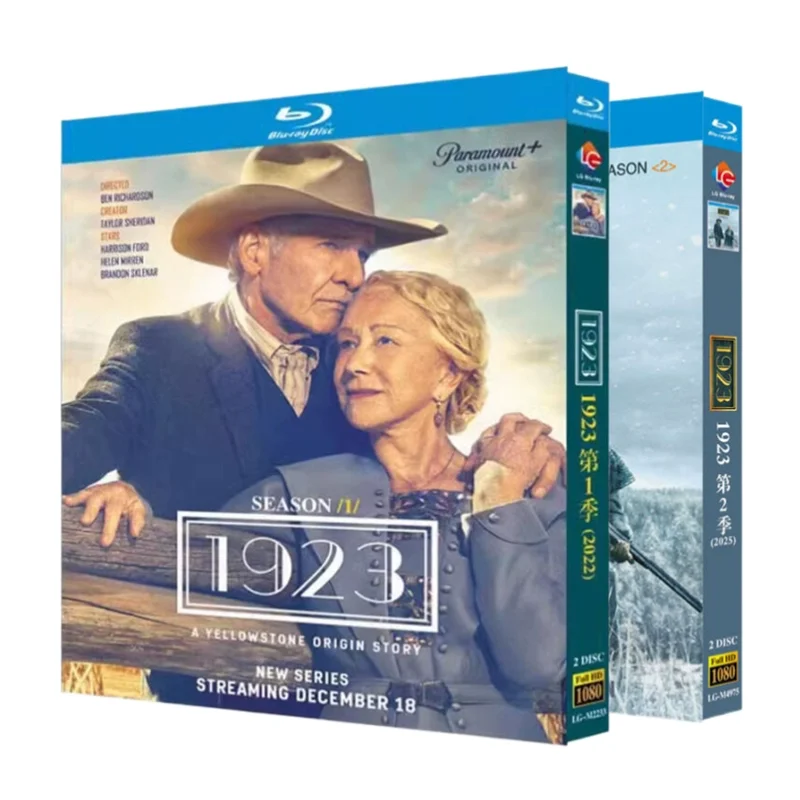 1923 Season 1-2 Blu-ray Disc
1923 Season 1-2 Blu-ray Disc