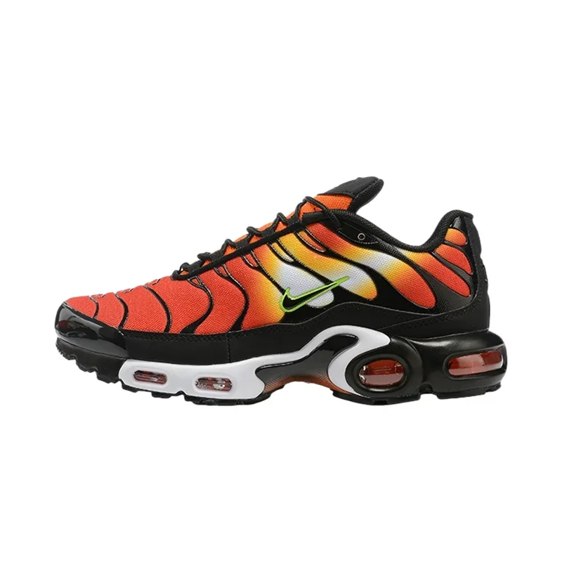Мужские кроссовки Nike Air Max Plus, нескользящие, прочные, удобные, спортивный дизайн, амортизирующие, дышащие, оранжево-черные.
Мужские кроссовки Nike Air Max Plus, нескользящие, прочные, удобные, спортивный дизайн, амортизирующие, дышащие, оранжево-черные.