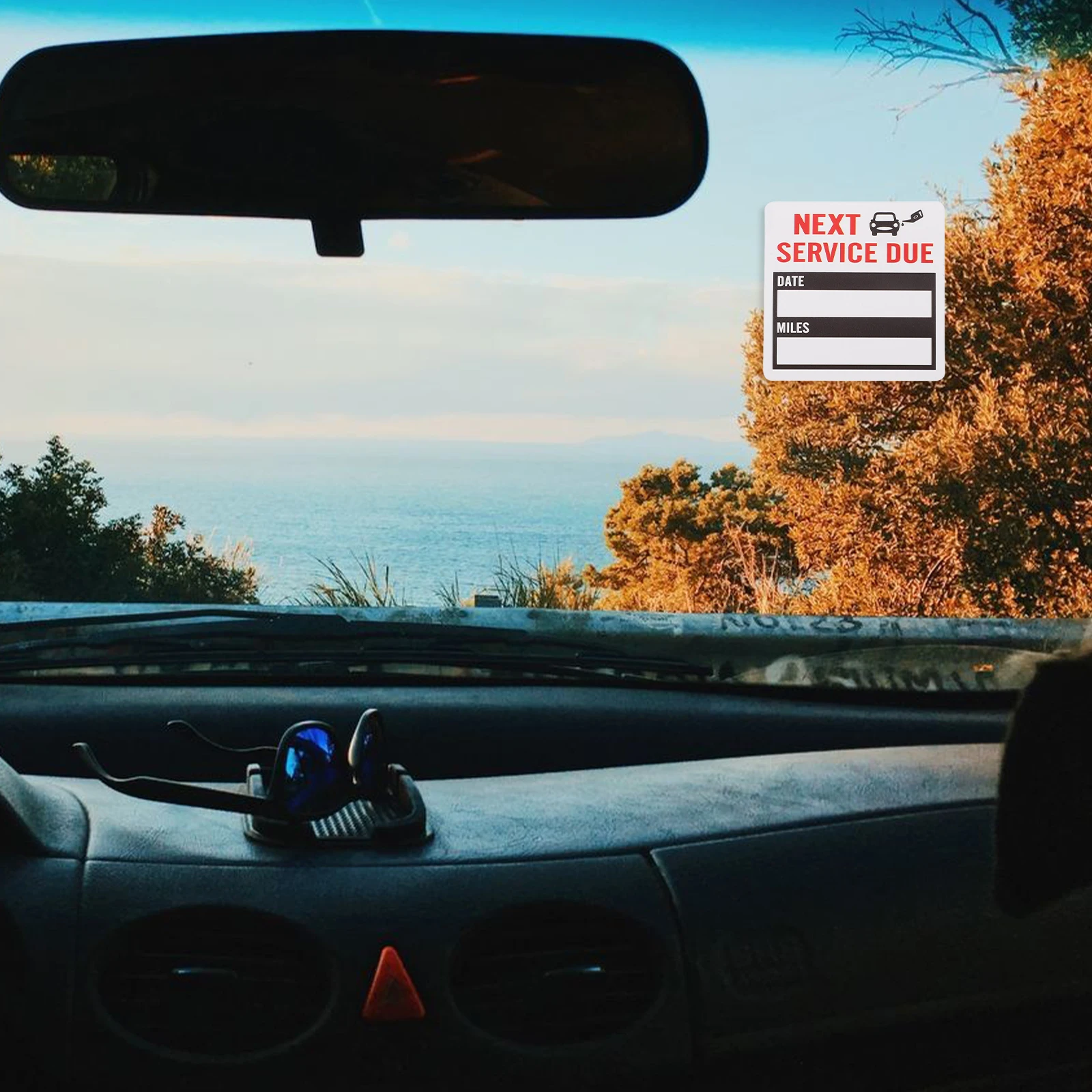 2 Rolls Waterproof Car Maintenance Reminder Stickers Oil Change Service Due Auto Adhesive Windshield Decals
2 Rolls Waterproof Car Maintenance Reminder Stickers Oil Change Service Due Auto Adhesive Windshield Decals