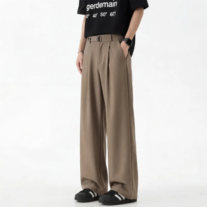 Summer Black Suit Pants Men Fashion Society Mens Dress Pants Korean Loose Wide Leg Pants Mens Office Formal Trousers M-3XL
Summer Black Suit Pants Men Fashion Society Mens Dress Pants Korean Loose Wide Leg Pants Mens Office Formal Trousers M-3XL