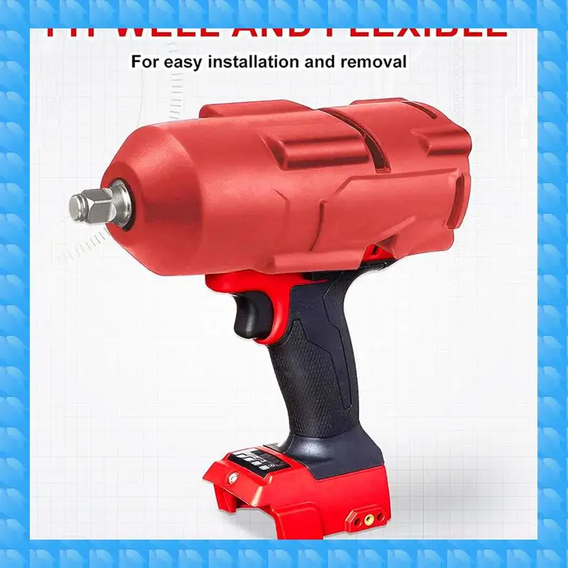 ETRT 2X 49-16-2767 High Torque Impact Protective Boot For Milwaukee M18 FUEL Torque Impact Wrench 2767-20 & 2863-20 Red
ETRT 2X 49-16-2767 High Torque Impact Protective Boot For Milwaukee M18 FUEL Torque Impact Wrench 2767-20 & 2863-20 Red