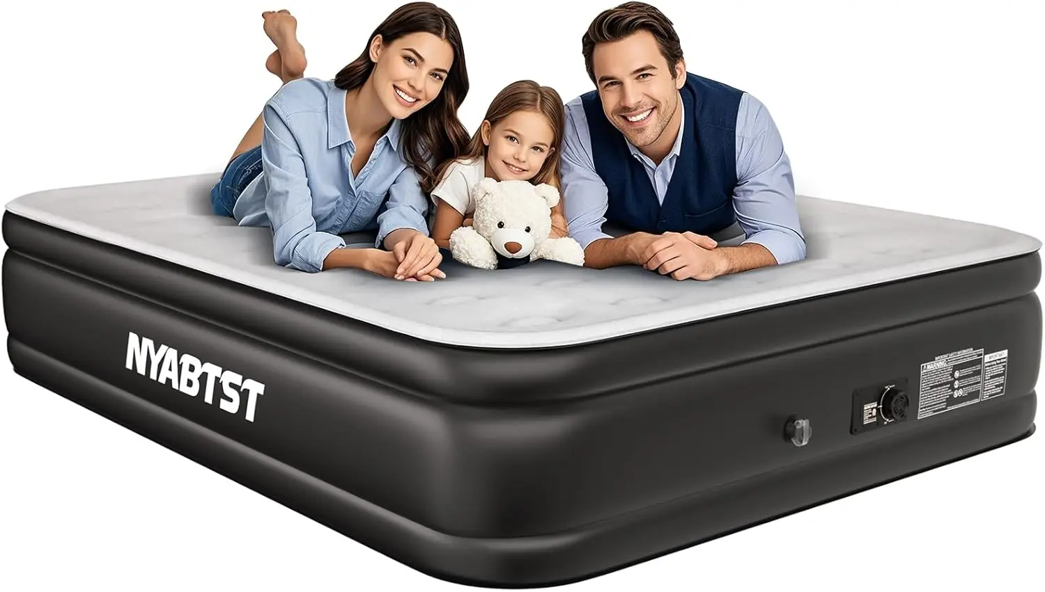 Air Mattr Queen With Built In Pump - 16 H Sturdy Blow Up Mattr - 3 Minutes Inflatable Mattr For Home Or Camping - Air Bed Max
Air Mattr Queen With Built In Pump - 16 H Sturdy Blow Up Mattr - 3 Minutes Inflatable Mattr For Home Or Camping - Air Bed Max