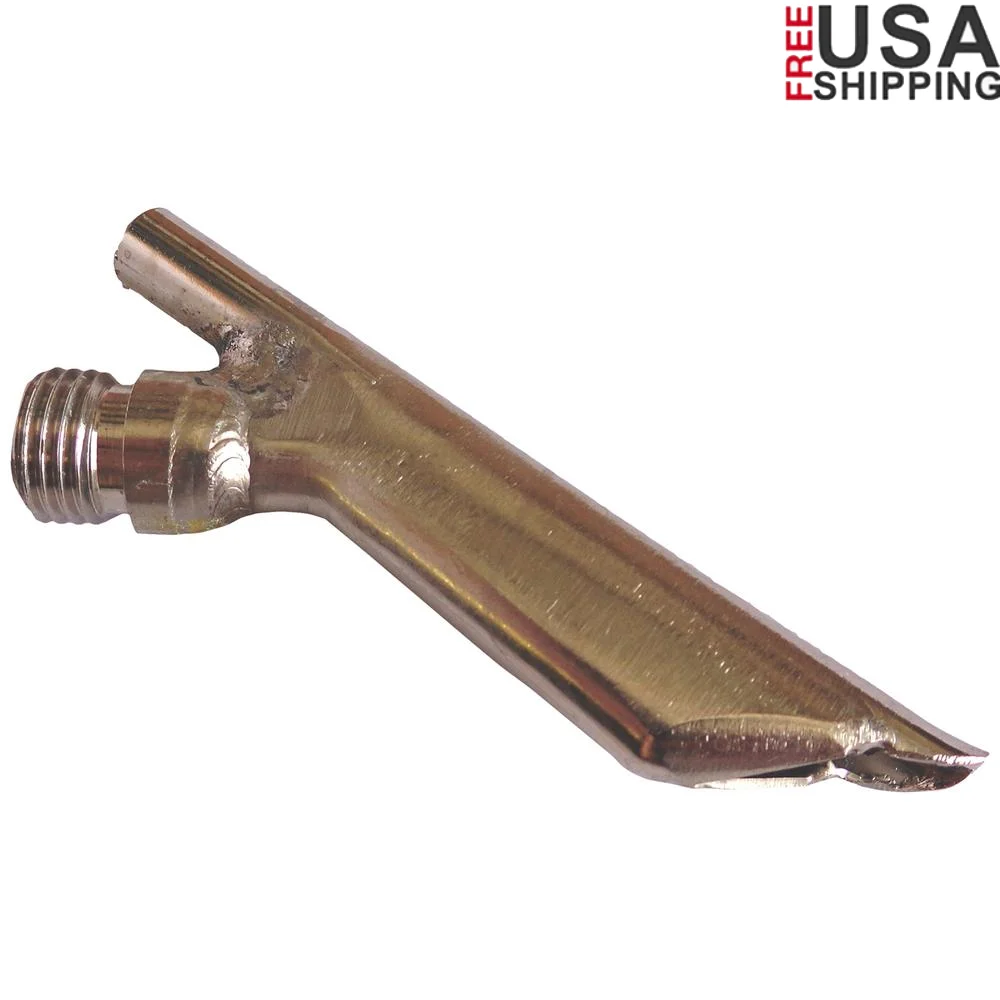 Automatic Stainless Steel Welding Tip Wide Body 1/4-18 NPS Speed Welding Steel/Gray Taiwan Made 270-11017
Automatic Stainless Steel Welding Tip Wide Body 1/4-18 NPS Speed Welding Steel/Gray Taiwan Made 270-11017