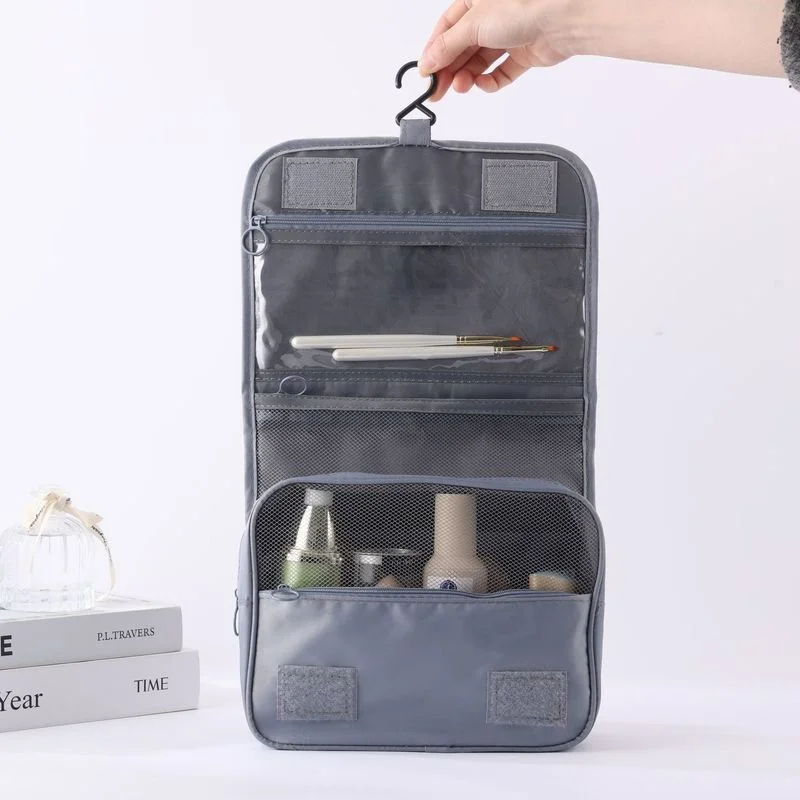 Handheld Travel Storage Bag With Large Capacity And Multifunctional Partition Wash And Makeup Bag Portable Travel Hook Bag
Handheld Travel Storage Bag With Large Capacity And Multifunctional Partition Wash And Makeup Bag Portable Travel Hook Bag