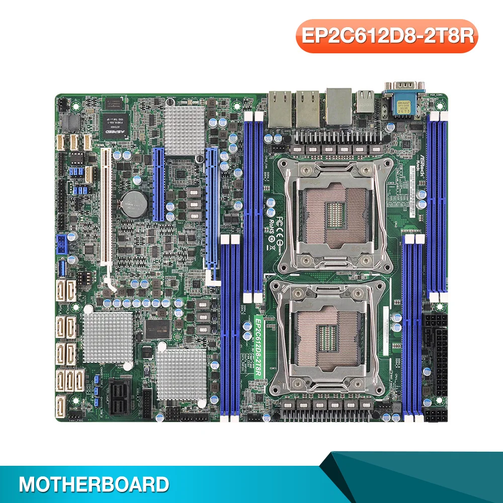 Серверная материнская плата для смартфонов ASROCK LGA 2011 EP2C612D8-2T8R V4 с поддержкой E5 2600 V3 V4
Серверная материнская плата для смартфонов ASROCK LGA 2011 EP2C612D8-2T8R V4 с поддержкой E5 2600 V3 V4