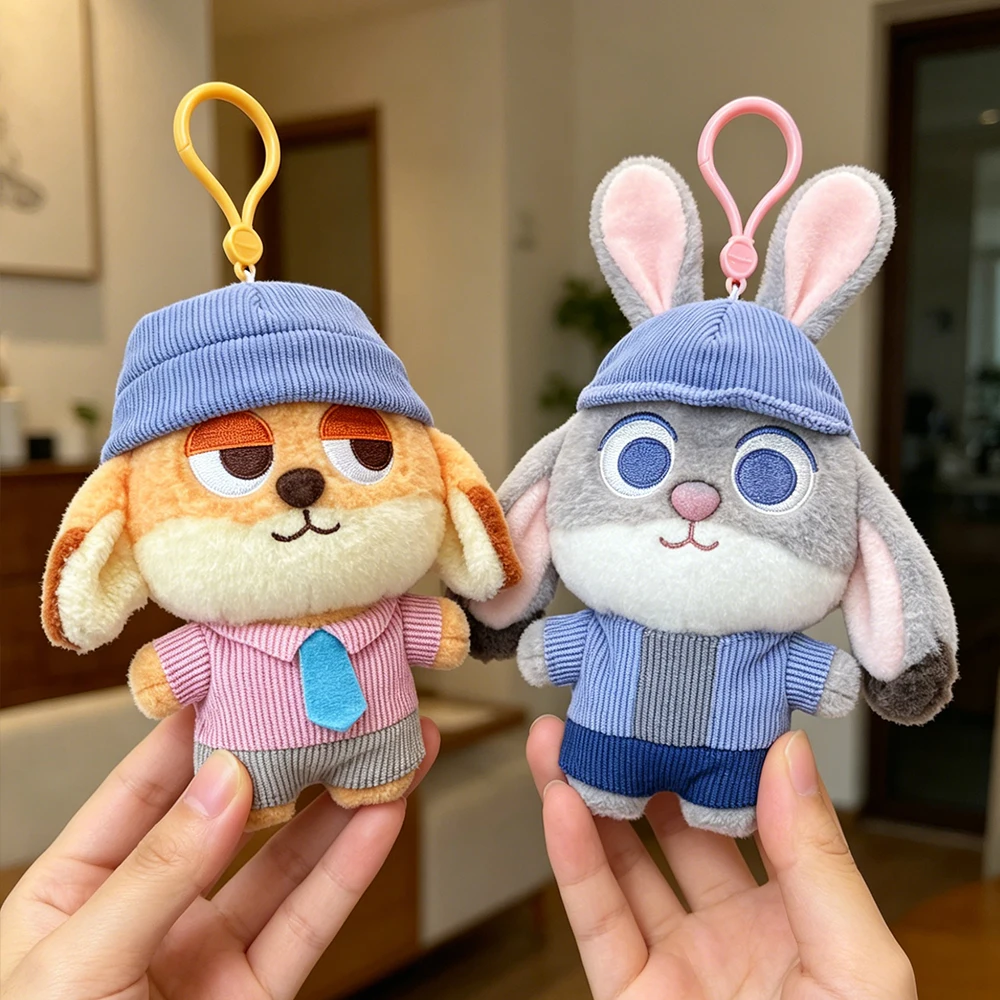 Potdemiel with Zootopia Co-branded Original Stuffed Pendant Key Ring Toy Nick Judy Flash Chief Bogo Plush Keychain Doll Gifts
Potdemiel with Zootopia Co-branded Original Stuffed Pendant Key Ring Toy Nick Judy Flash Chief Bogo Plush Keychain Doll Gifts