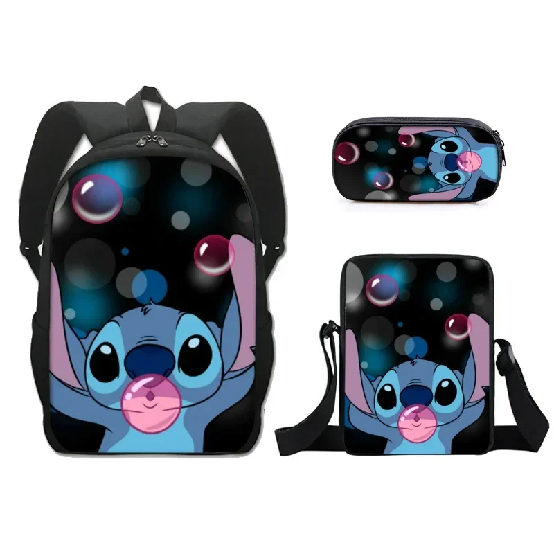 3PC-SET MINISO Disney New Stitch Stitch School Bag Polyester Backpack Single Layer Pencil Case Small Shoulder Bag Outdoor Bag
3PC-SET MINISO Disney New Stitch Stitch School Bag Polyester Backpack Single Layer Pencil Case Small Shoulder Bag Outdoor Bag
