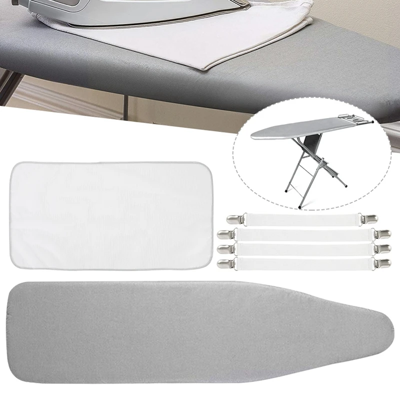 ELOS-Reflective Ironing Board Cover Fits Large And Standard Boards Pads Resist Scorching And Elastic Edge Covers
ELOS-Reflective Ironing Board Cover Fits Large And Standard Boards Pads Resist Scorching And Elastic Edge Covers