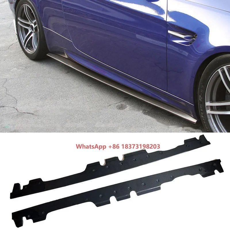 E Style Carbon Fiber Side Skirt for 3 Series E92 E93 M3
E Style Carbon Fiber Side Skirt for 3 Series E92 E93 M3