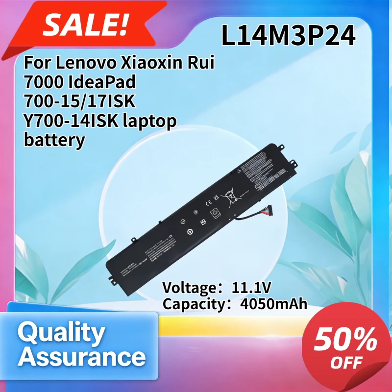 4050mAh High quality Compatible with Len ovo Xiaoxin Rui 7000 IdeaPad 700-15/17ISK Y700-14ISK laptop battery
4050mAh High quality Compatible with Len ovo Xiaoxin Rui 7000 IdeaPad 700-15/17ISK Y700-14ISK laptop battery