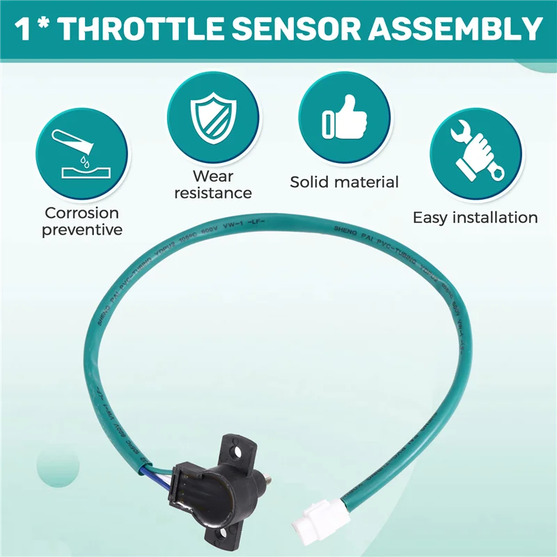 A02Q-JR1-85885-00-00 JR1858850000 JR1-85885-00 Black Throttle Sensor Assembly For Golf Cart G19 G22 G23 G27
A02Q-JR1-85885-00-00 JR1858850000 JR1-85885-00 Black Throttle Sensor Assembly For Golf Cart G19 G22 G23 G27