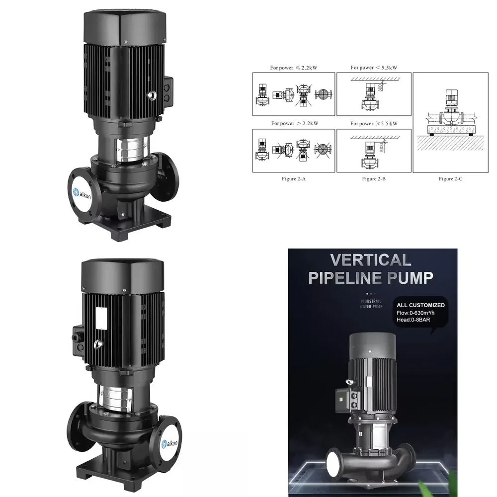 Casting Iron Body Impeller Huge Power Motor Electric Centrifugal Vertical Inline Electric Water Pump
Casting Iron Body Impeller Huge Power Motor Electric Centrifugal Vertical Inline Electric Water Pump