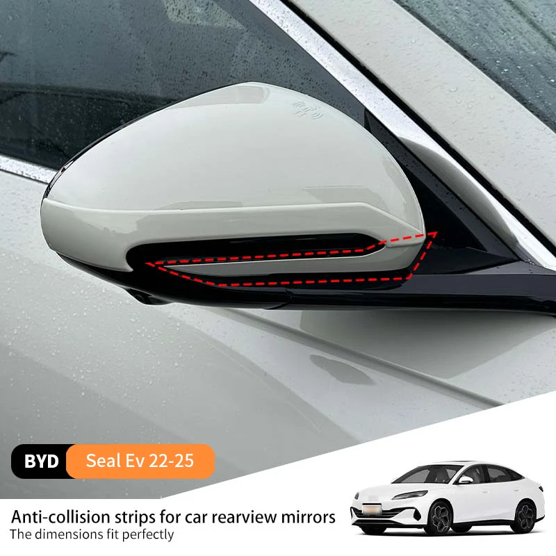 For Byd Seal Ev 2022-2025 Car Rearview Mirror Anti-collision Strip ABS Scratch Wear Resistant Protective Accessories Sticke
For Byd Seal Ev 2022-2025 Car Rearview Mirror Anti-collision Strip ABS Scratch Wear Resistant Protective Accessories Sticke