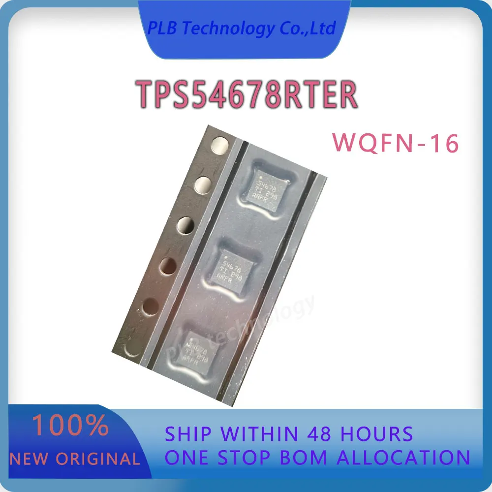Integrated Circuit TPS54678 Original New TPS54678RTE DC-DC Switching Voltage Regulators WQFN16 Electronics
Integrated Circuit TPS54678 Original New TPS54678RTE DC-DC Switching Voltage Regulators WQFN16 Electronics