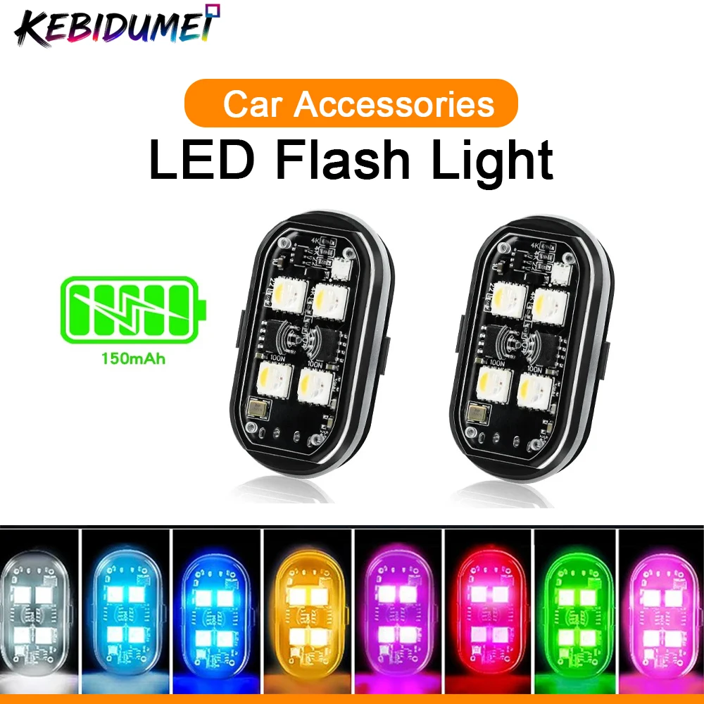 KEBIDUMEI Rechargeable Wireless Light Aircraft Airplane Helicopter Warning Lights RGB Car Motorcycle Strobe 4 LED Flash Light
KEBIDUMEI Rechargeable Wireless Light Aircraft Airplane Helicopter Warning Lights RGB Car Motorcycle Strobe 4 LED Flash Light