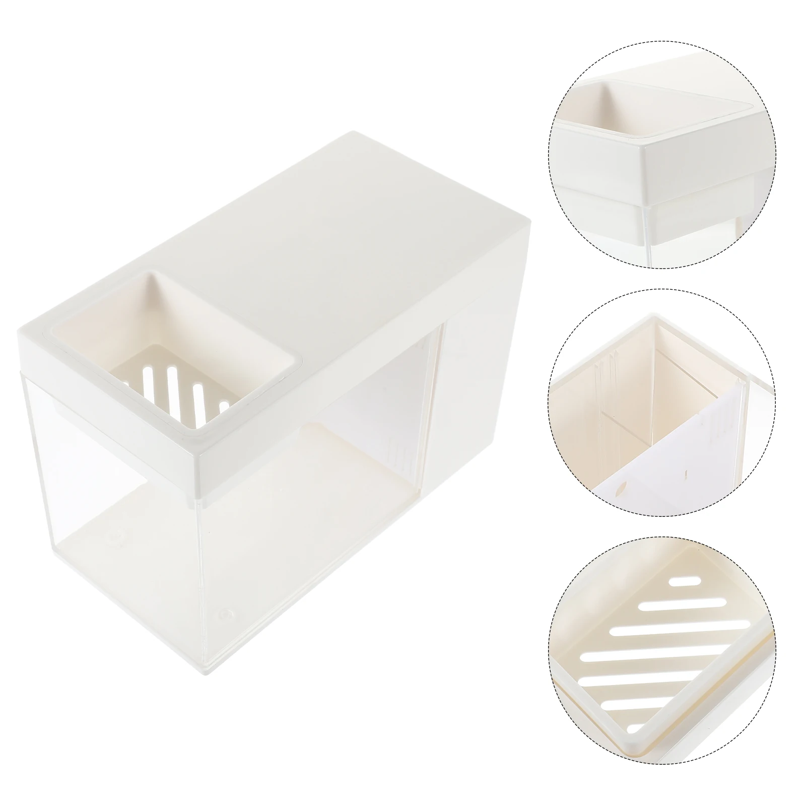 Self Circulation Ecological Micro Mini Aquarium Small Fish Tank Transparent Acrylic Desk Pet Supplies Betta Tank Office Multi
Self Circulation Ecological Micro Mini Aquarium Small Fish Tank Transparent Acrylic Desk Pet Supplies Betta Tank Office Multi