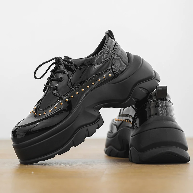 Casual Leather Shoes Four Season Thick Sole Business Formal Men's Shoes Anti slip Comfort Workwear Shoes Plus Size Outdoor Boots
Casual Leather Shoes Four Season Thick Sole Business Formal Men's Shoes Anti slip Comfort Workwear Shoes Plus Size Outdoor Boots