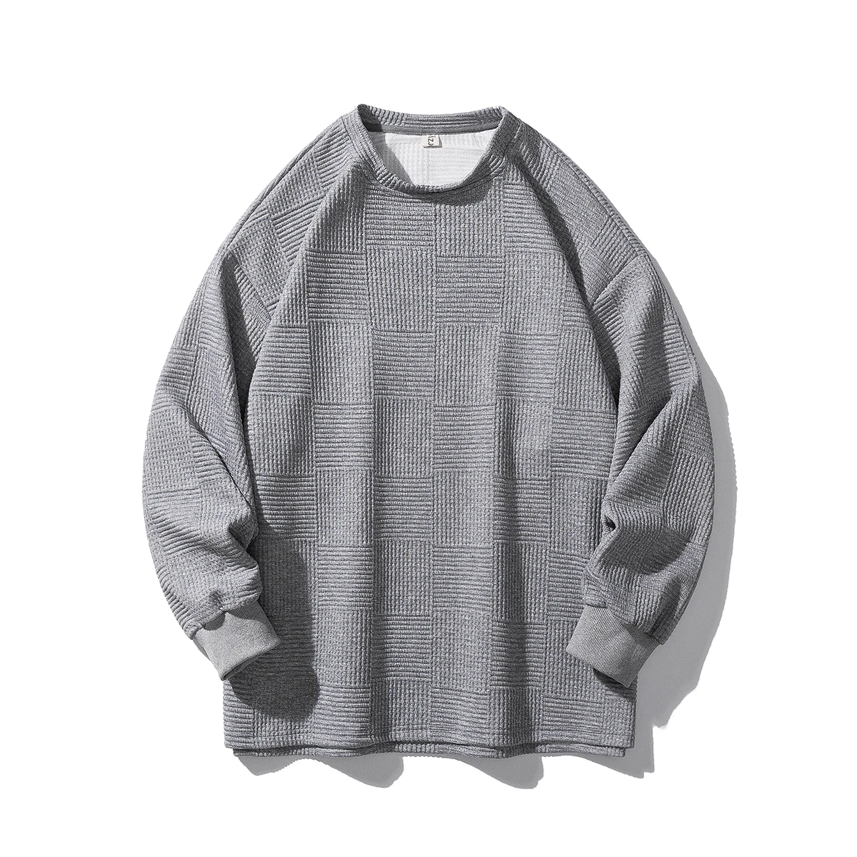 2026 Autumn Men's Fashion Casual Large-Sized Three-Dimensional Solid Check Patterned Fabric Sweatshirt
2026 Autumn Men's Fashion Casual Large-Sized Three-Dimensional Solid Check Patterned Fabric Sweatshirt