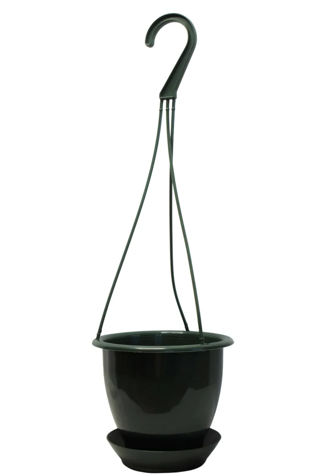 4.5" MINI Hanging Basket with Saucer - Dark Geen Plastic - Set of 10 - KOBA
4.5" MINI Hanging Basket with Saucer - Dark Geen Plastic - Set of 10 - KOBA
