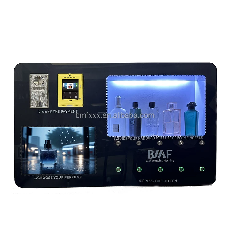 100ml Desktop Standing Citrus Perfume Spraying Dispenser Vending Machine for Shipping Mail
100ml Desktop Standing Citrus Perfume Spraying Dispenser Vending Machine for Shipping Mail