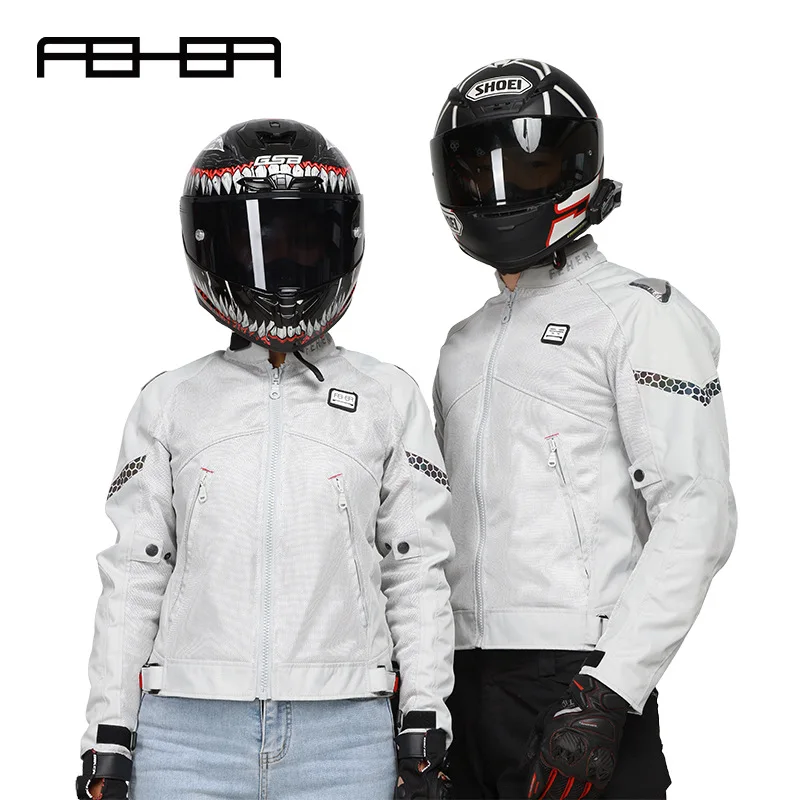 FEHER motorcycle riding clothes for men and women summer racing clothes couple anti fall breathable motorcycle protective clothi
FEHER motorcycle riding clothes for men and women summer racing clothes couple anti fall breathable motorcycle protective clothi