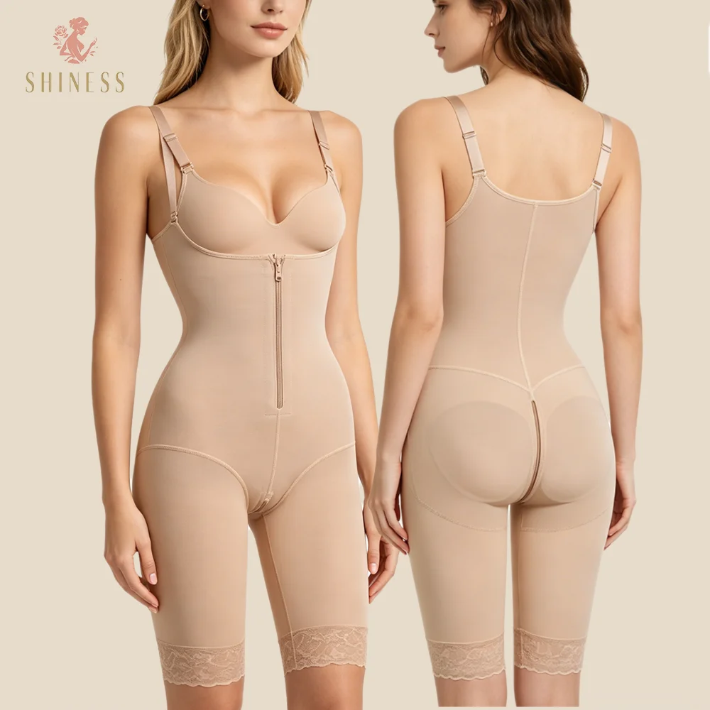 Colombian Fajas Shapewear Zipper Front Tummy Control Waist Trainer Butt Lifter Thigh Shaper Post Surgery Body Shaper for Women
Colombian Fajas Shapewear Zipper Front Tummy Control Waist Trainer Butt Lifter Thigh Shaper Post Surgery Body Shaper for Women