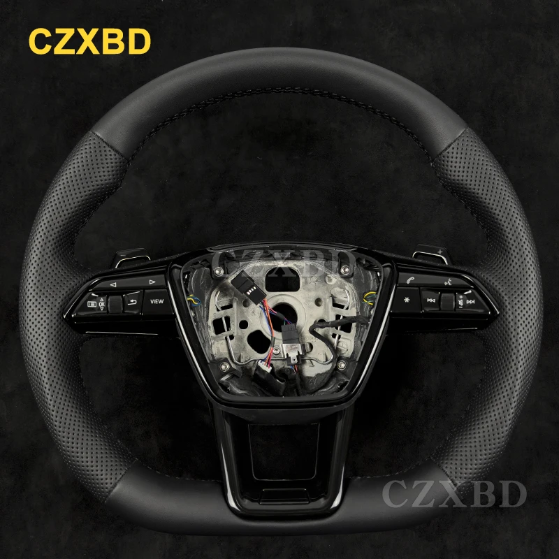 For Audi A6 C8 2020 Full Leather Steering Wheel High Quality Perforated Leather Customized
For Audi A6 C8 2020 Full Leather Steering Wheel High Quality Perforated Leather Customized