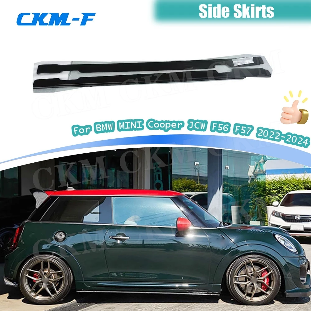 2PCS/Set Carbon Fiber Side Skirts Car styling Apron Extension Lip Body Kits For BMW MINI Cooper JCW F56 F57 2022-2024
2PCS/Set Carbon Fiber Side Skirts Car styling Apron Extension Lip Body Kits For BMW MINI Cooper JCW F56 F57 2022-2024